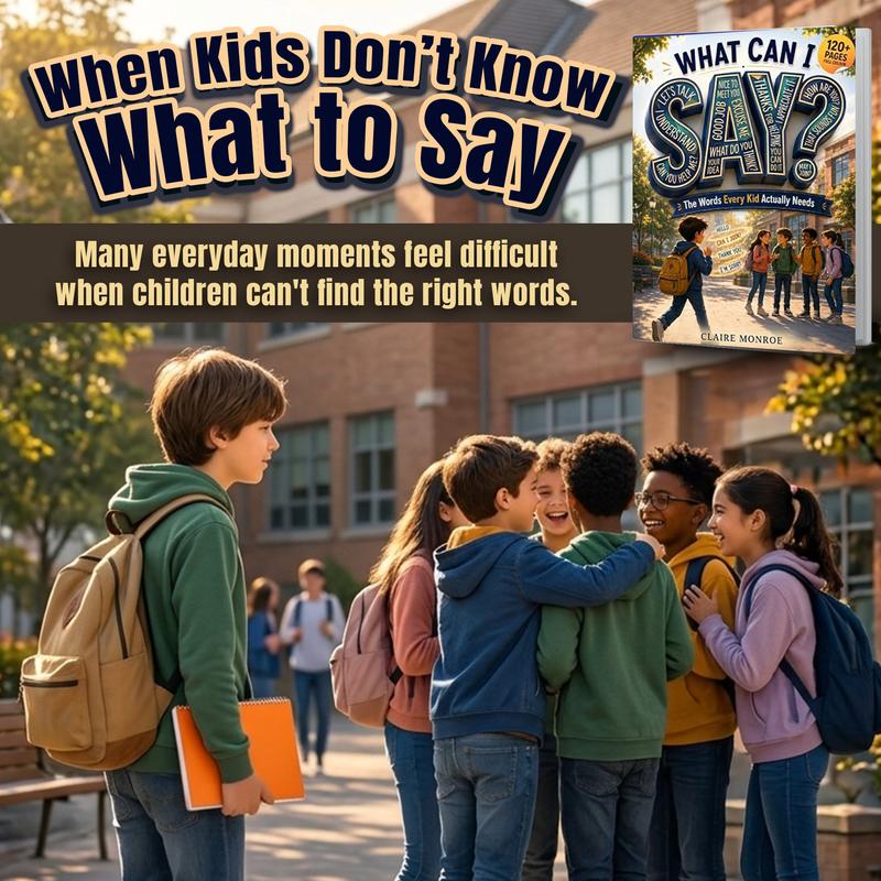 Claire Monroe - What Can I Say? Paperback Children's Social Skills Book